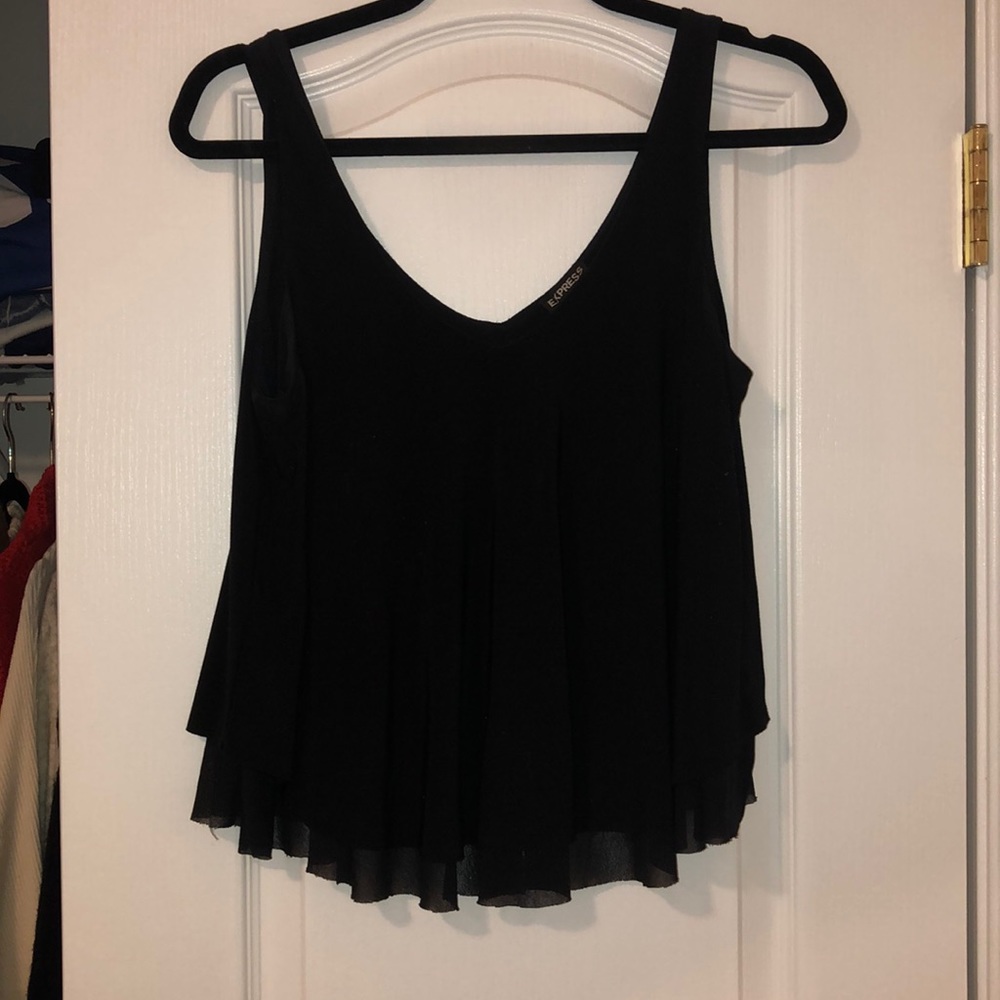 EXPRESS black tank top
